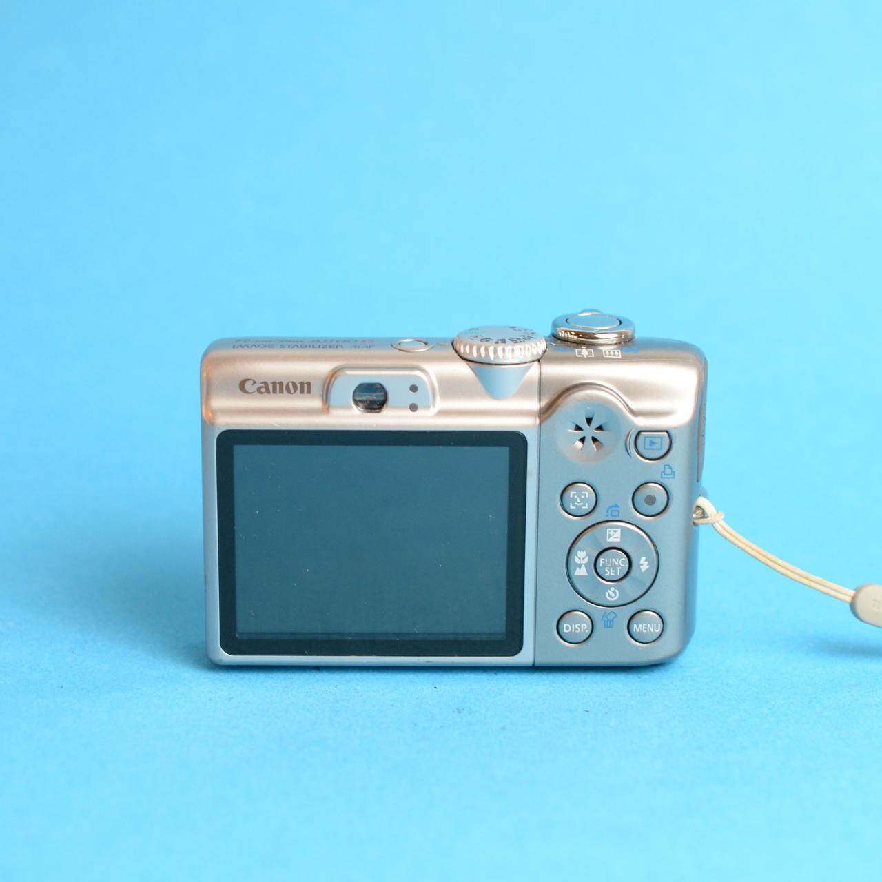 Canon PowerShot A1100 IS Digital Camera | 12.1MP | Test & Working | Silver