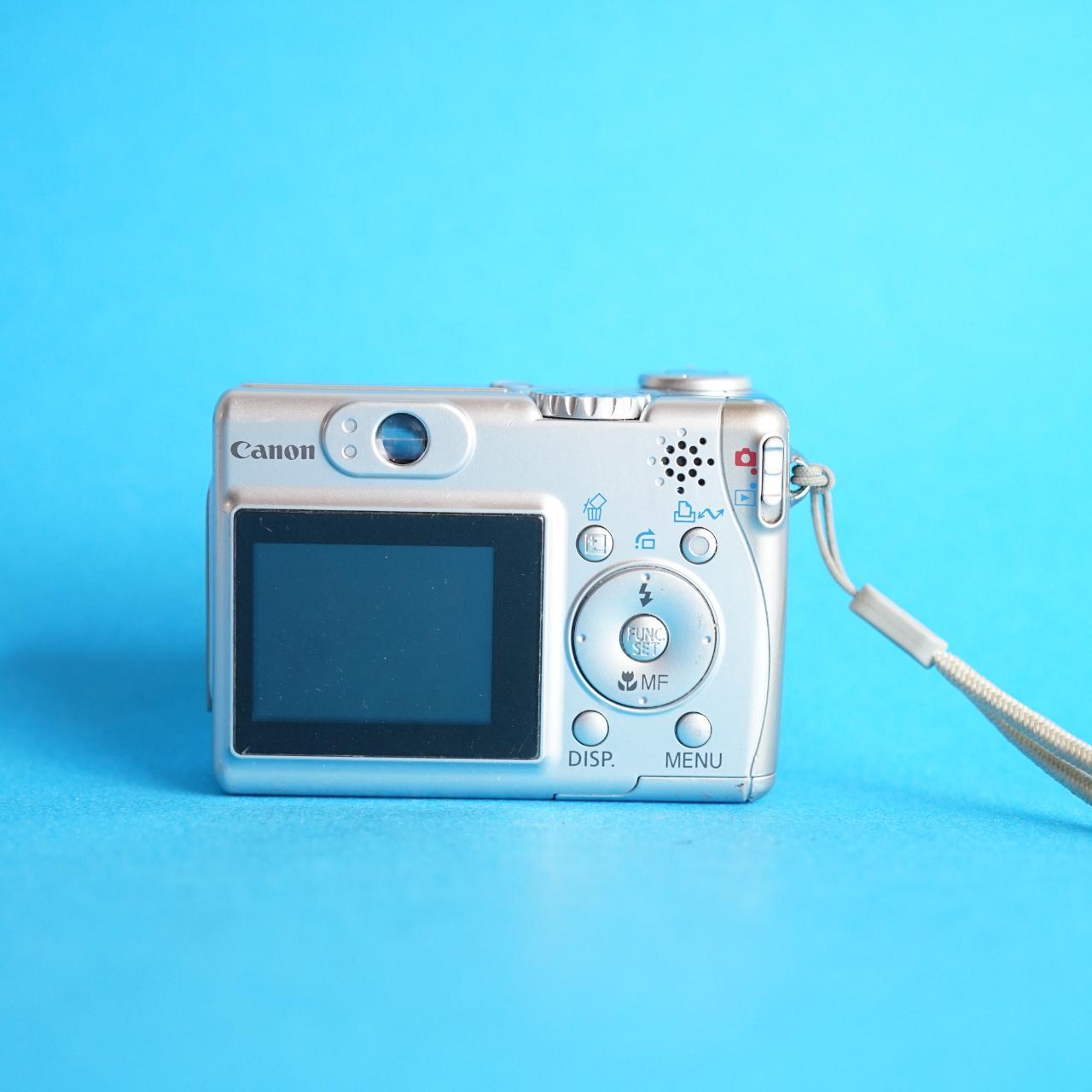 Canon PowerShot A530 Digital Camera | 5MP | Tested & Working | Silver