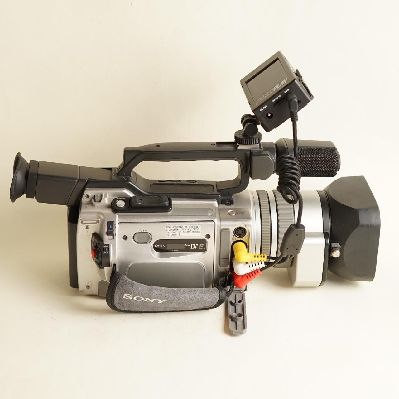 Sony Handycam DCR-VX2000 Camcorder with Tapeless Setup | Tested & Working | Silver