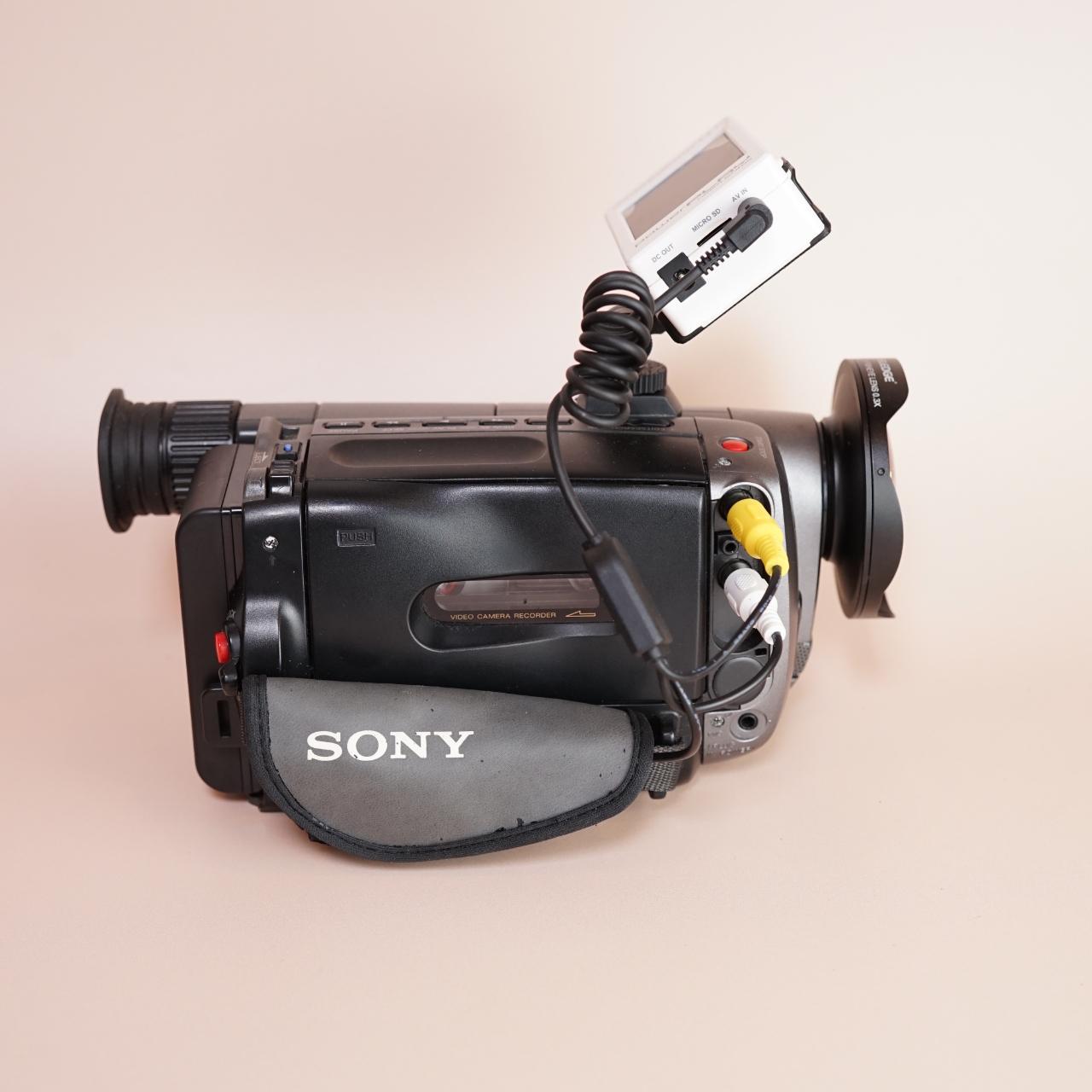 Sony Handycam DCR-TRV12 | Tapeless Video8 Camcorder Setup | Tested & Working | Silver