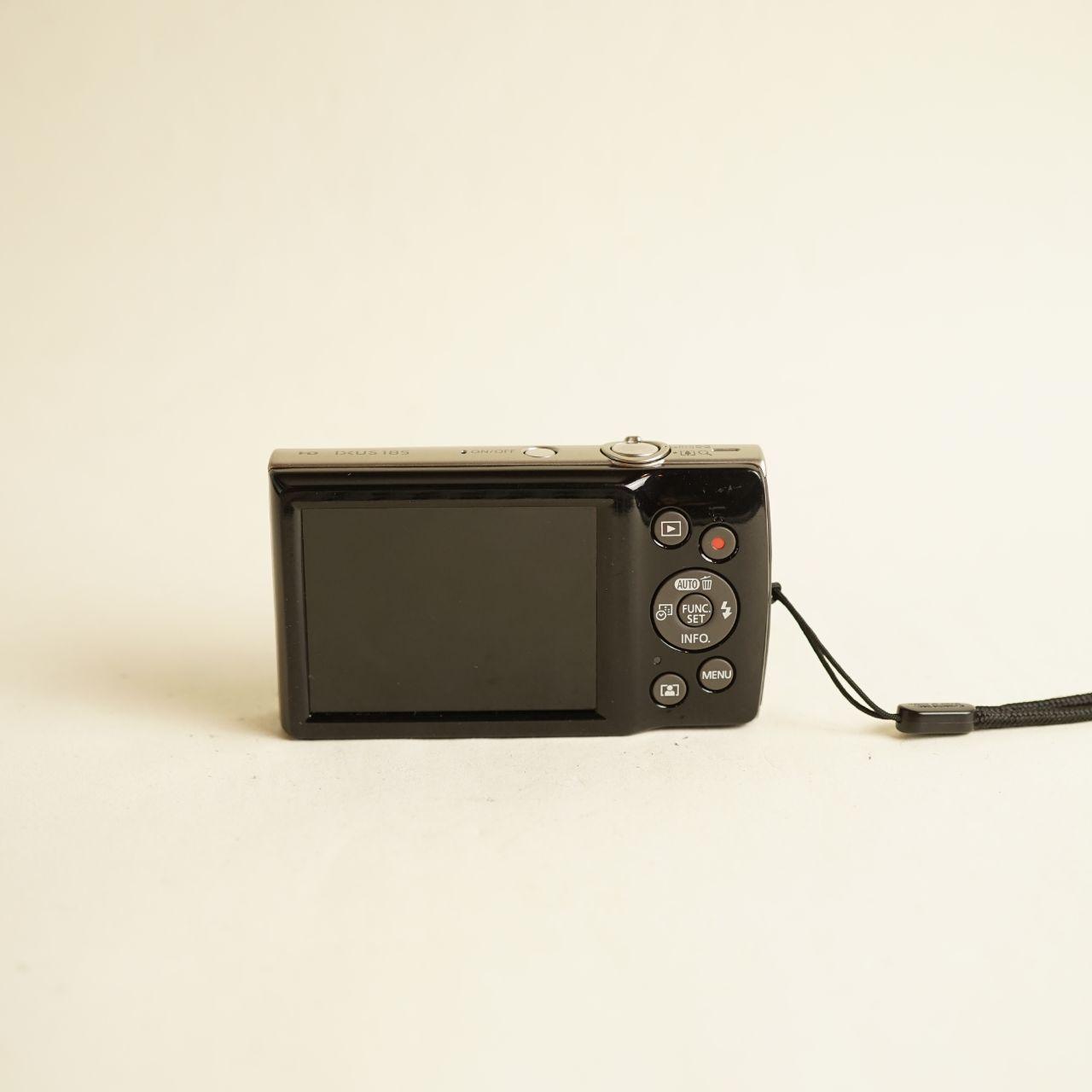 Canon IXUS 185 aka ELPH 180 Digital Camera | 20MP | Tested & Working | Black