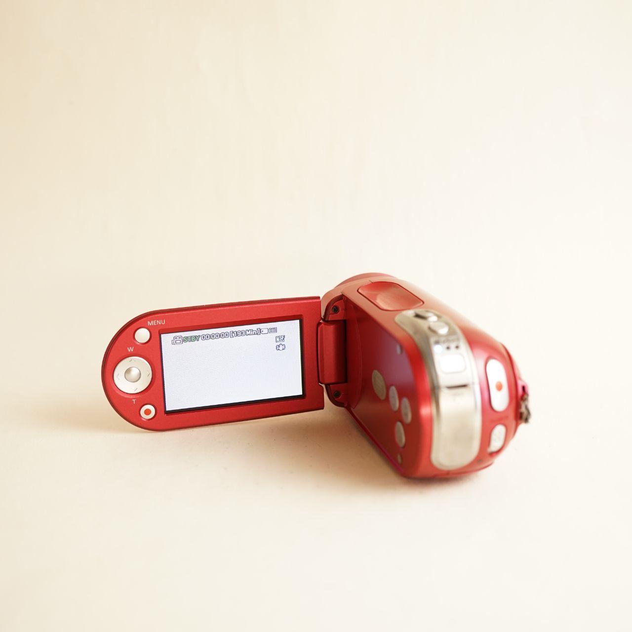 Samsung SMX-F34RN Digital Camcorder | Tested & Working | Red