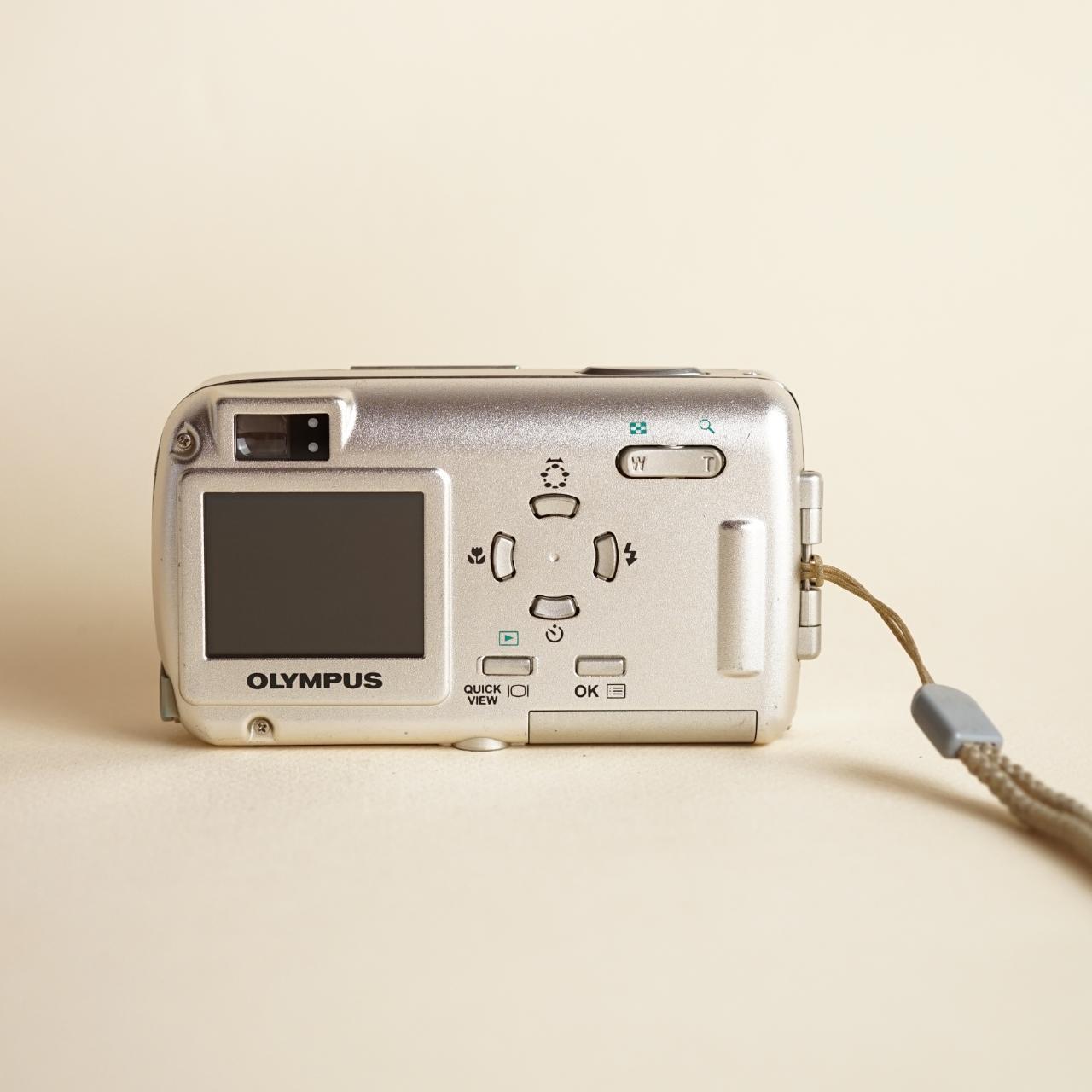 Olympus Stylus 300 Digital Camera | 3.2MP | Tested & Working | Silver