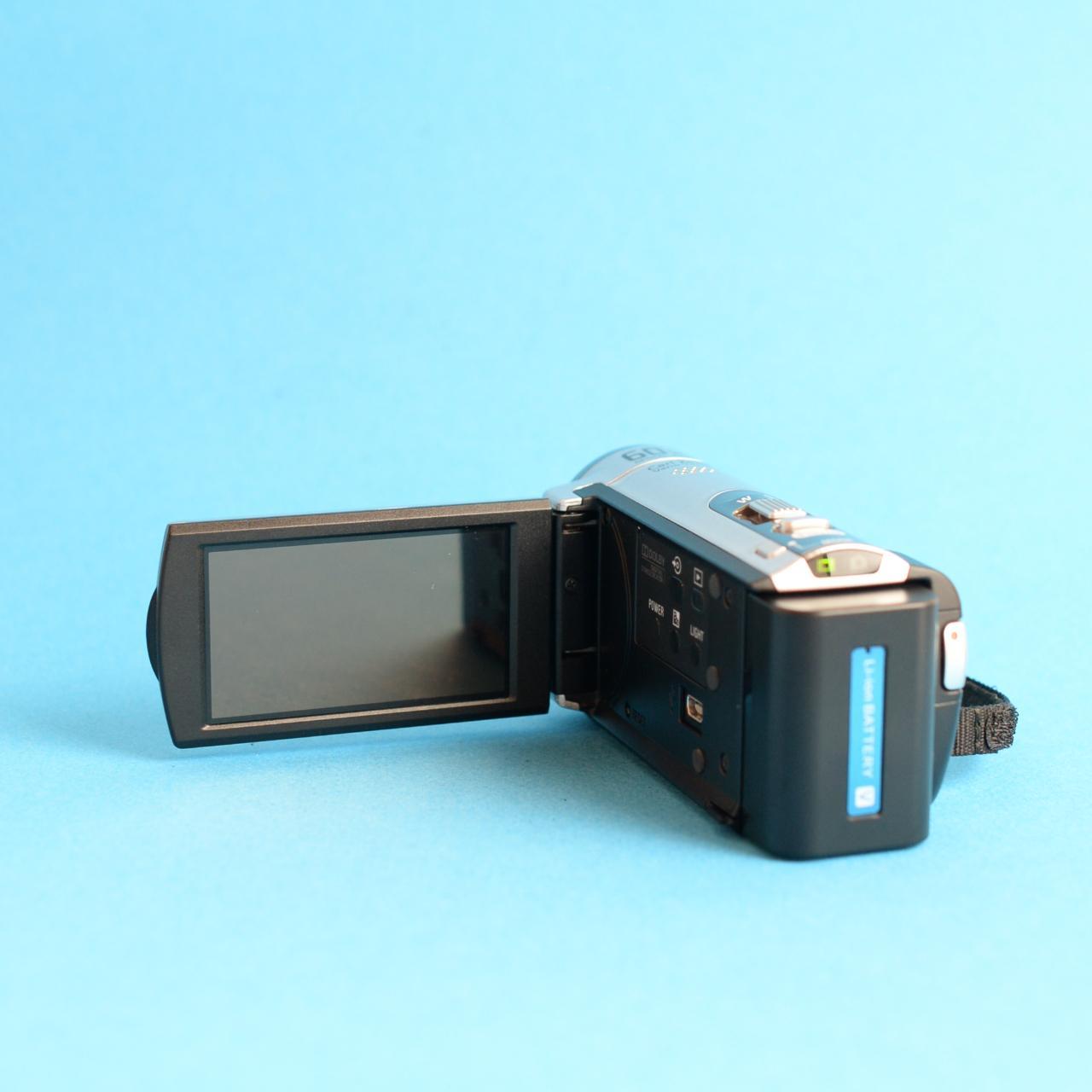 Sony Handycam DCR-SX63 Camcorder | 60x Zoom | Read Description | Silver