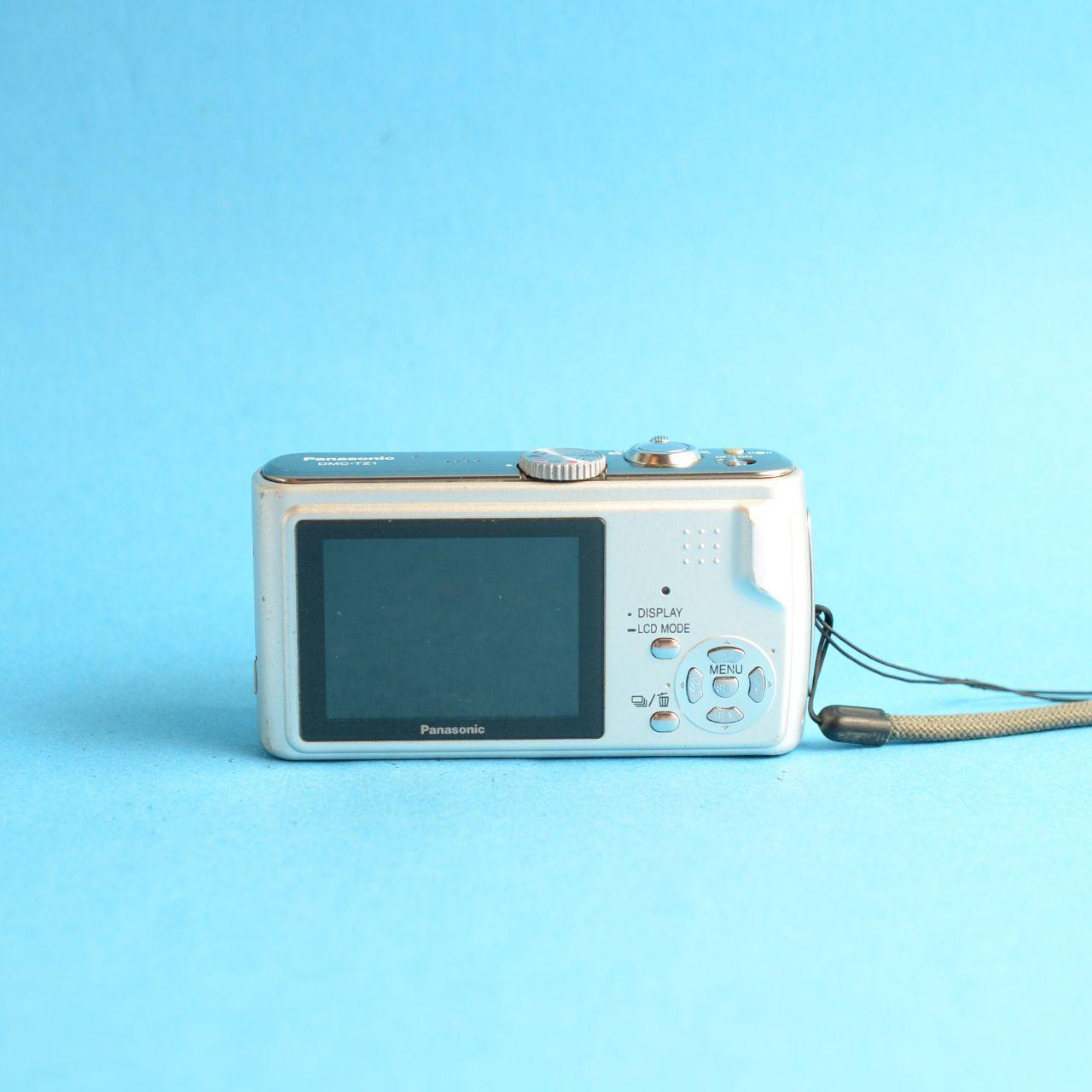 Panasonic Lumix DMC-TZ1 Digital Camera | 5.0MP | Tested & Working | Silver