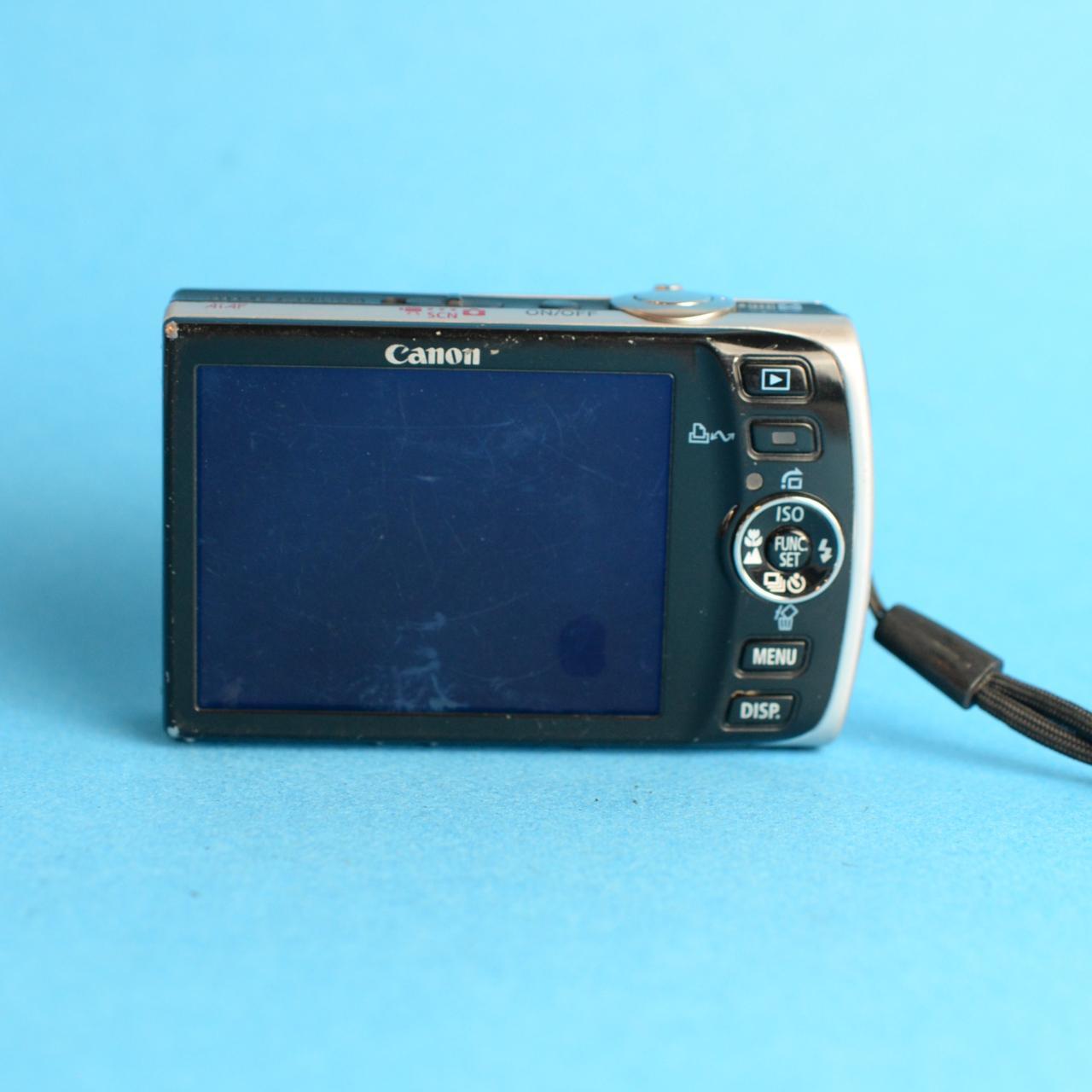 Canon PowerShot SD870 IS Digital Camera | 8.0MP | Tested & Working | Silver & Black