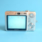 Sony Cyber-shot DSC-W70 Digital Camera | 7.2MP | Tested & Working | Silver