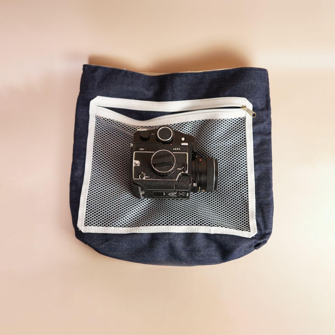 SoCal Cameras Tote Bag | Built for Photographers | Natural Canvas