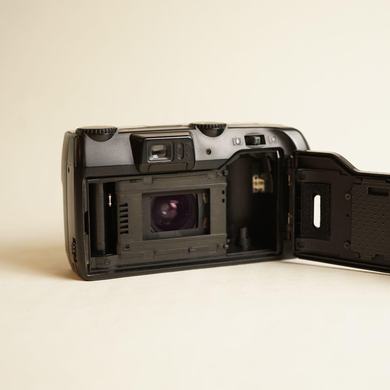 Ricoh Shotmaster 130Z Film Camera | 35mm Point & Shoot | Tested & Working | Black