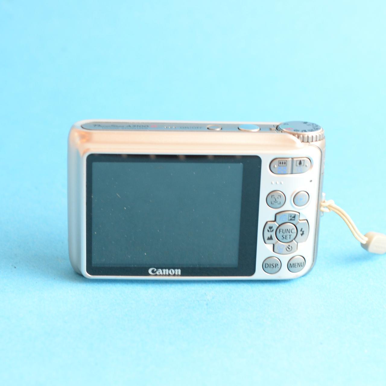 Canon PowerShot A3100 IS Digital Camera | 12MP | Tested & Working | Silver