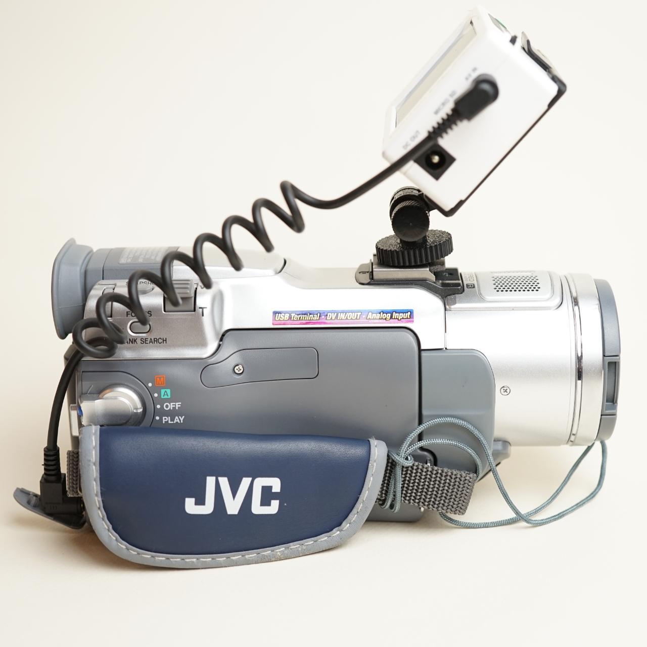 JVC GR-DV800U Camcorder Tapeless Mini DV Camcorder Setup | Tested & Working | Silver