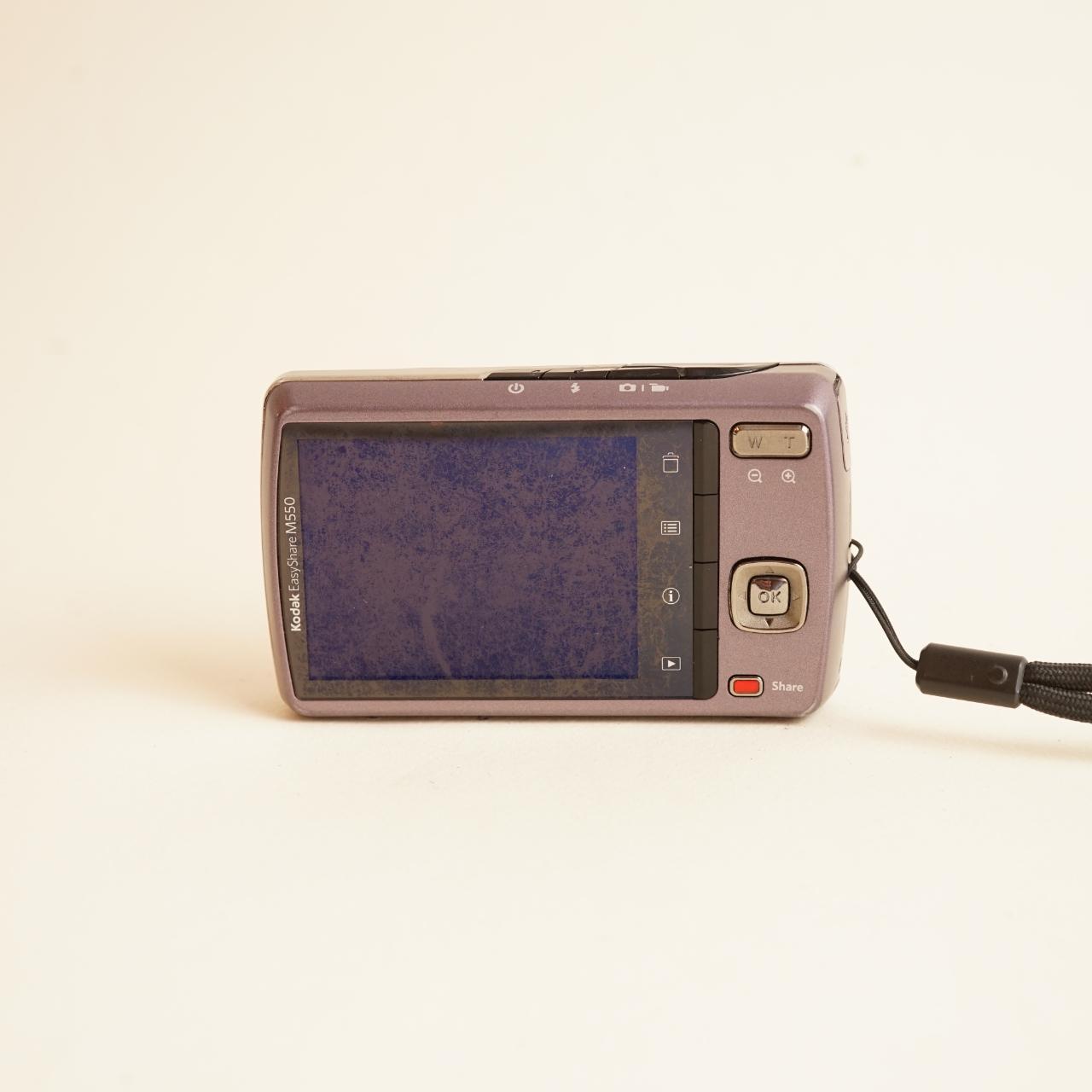 Kodak EasyShare M550 Digital Camera | 12MP | Tested & Working | Light Purple