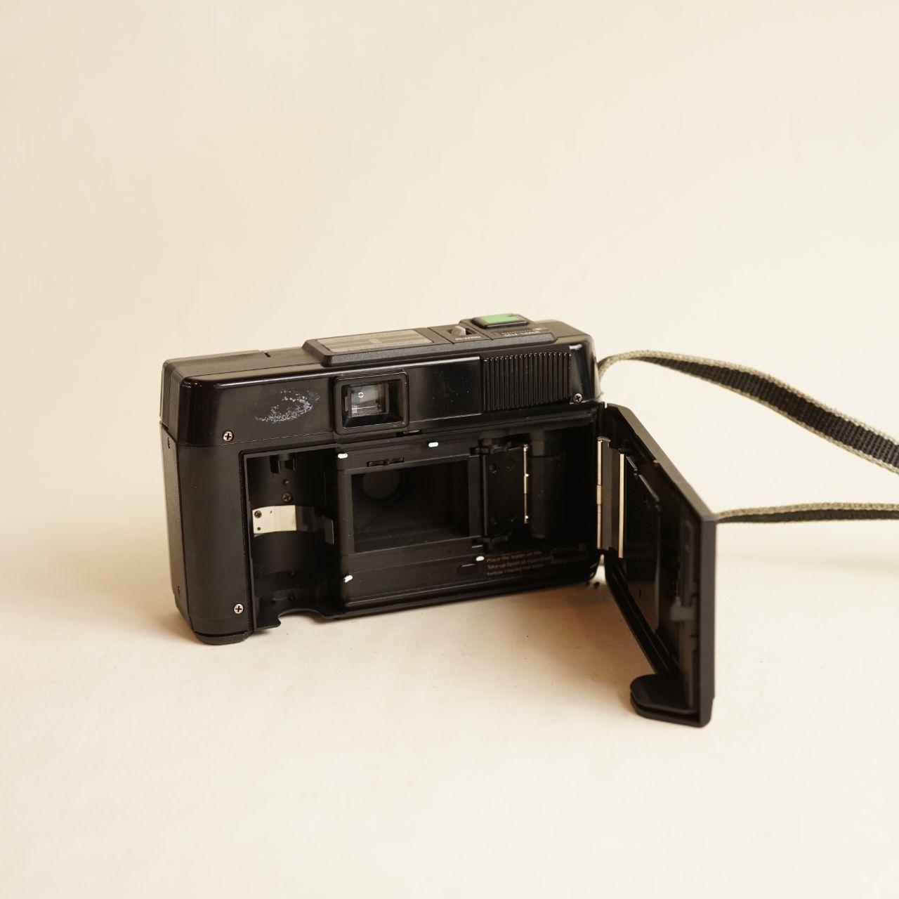 Ricoh AF-7 Film Camera | 35mm Point & Shoot | Tested & Working | Black