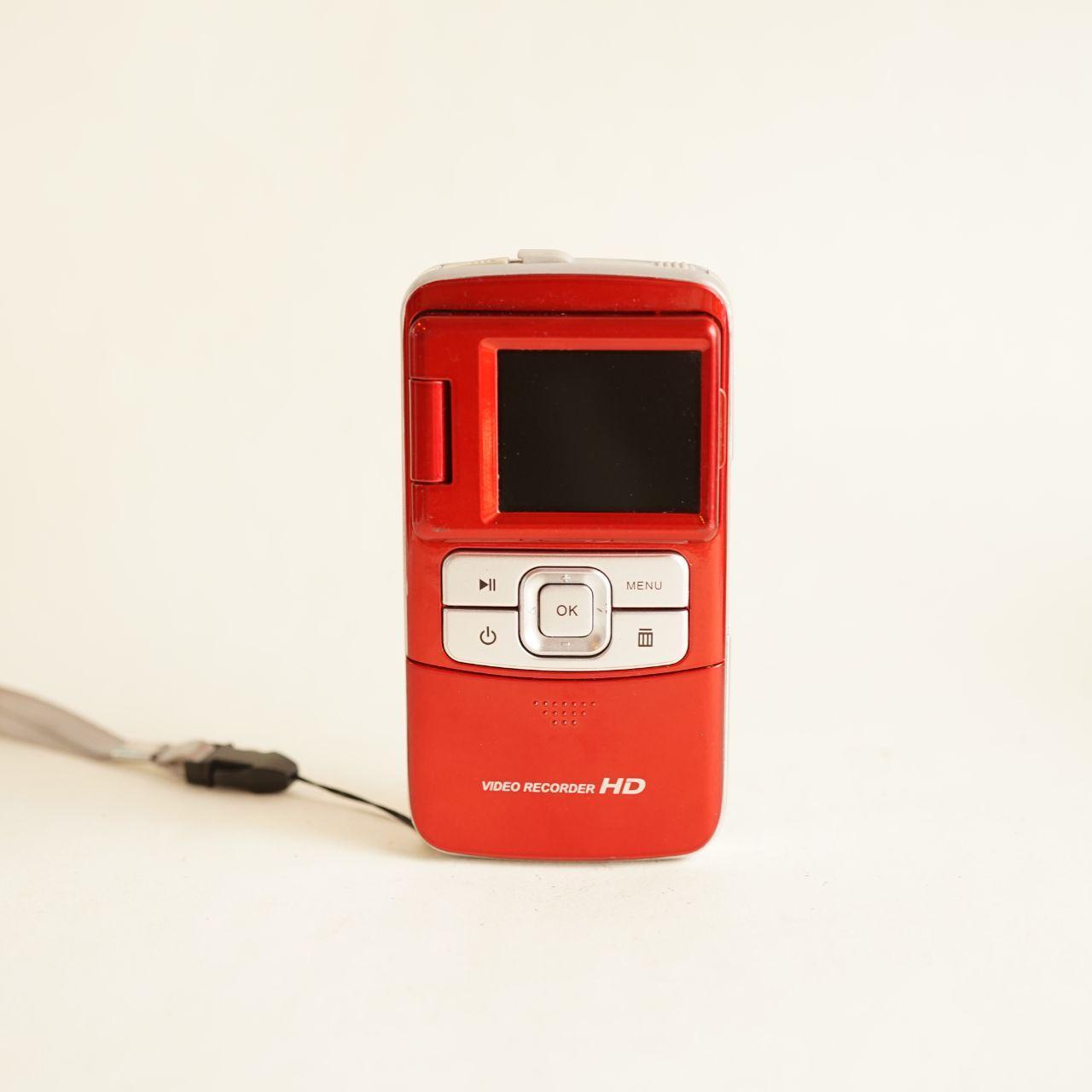 JAZZ HDV155 Digital Camcorder | Tested & Working | Red