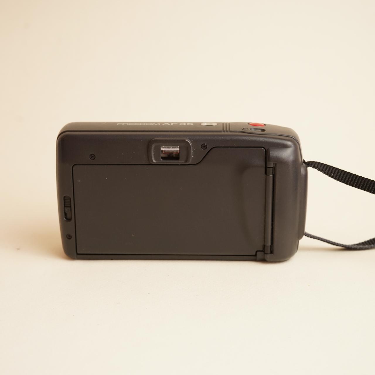 Minolta Freedom AF35 Film Camera | 35mm Point & Shoot | Tested & Working | Black