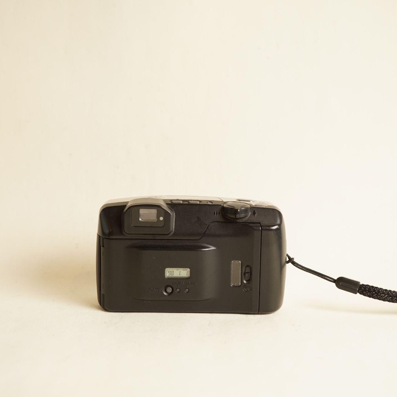 Pentax IQZoom 95S Film Camera | 35mm Point & Shoot | Tested & Working | Black