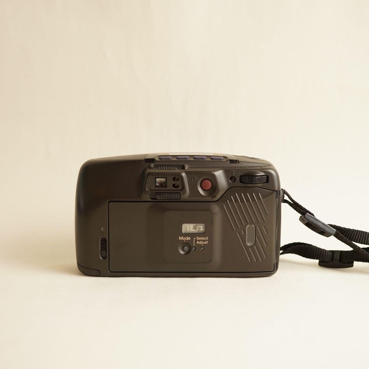 Pentax Zoom 280-P Film Camera | 35mm Point & Shoot | Tested & Working | Black