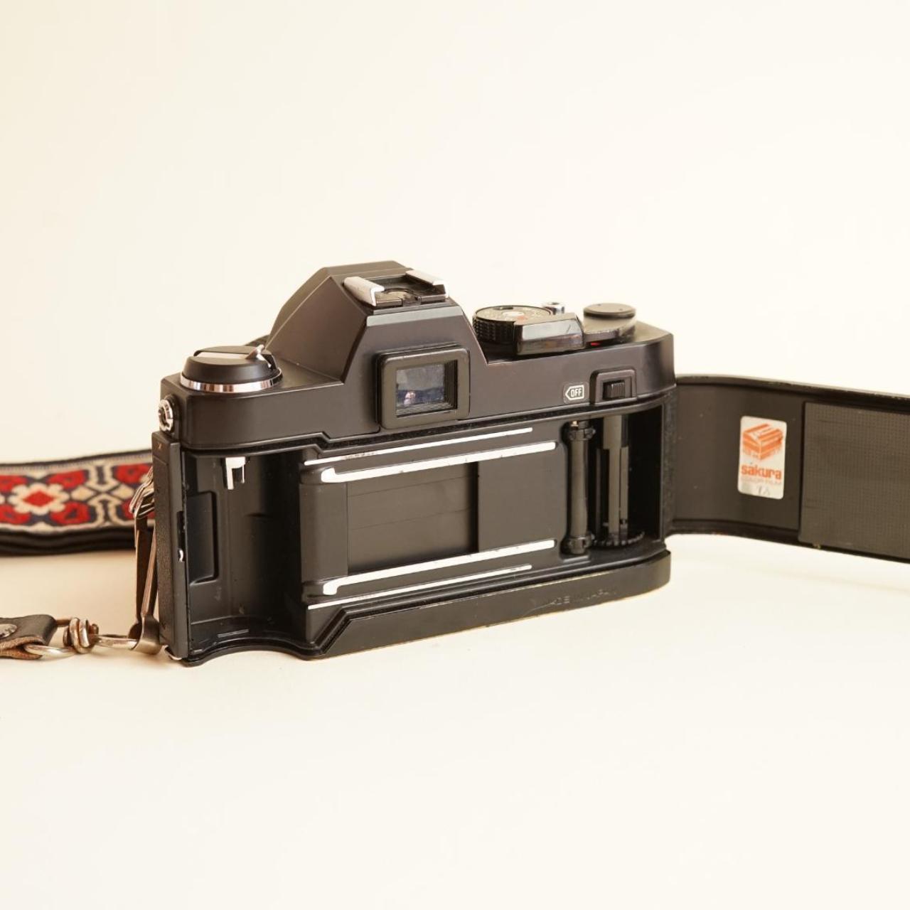 Konica Autoreflex TC Film Camera | 35mm SLR | Tested & Working | Black