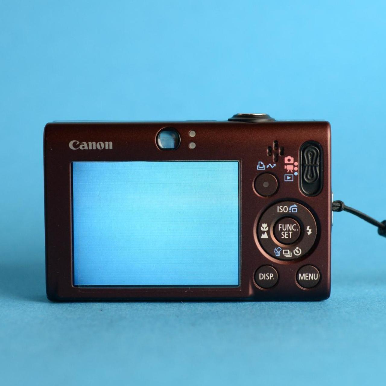 Canon PowerShot SD1100 IS Digital Camera | 8MP | Tested & Working | Maroon