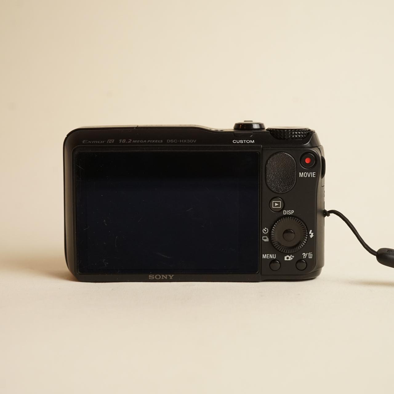 Sony Cyber-shot DSC-HX30V Digital Camera | 18.2MP | Tested & Working | Black