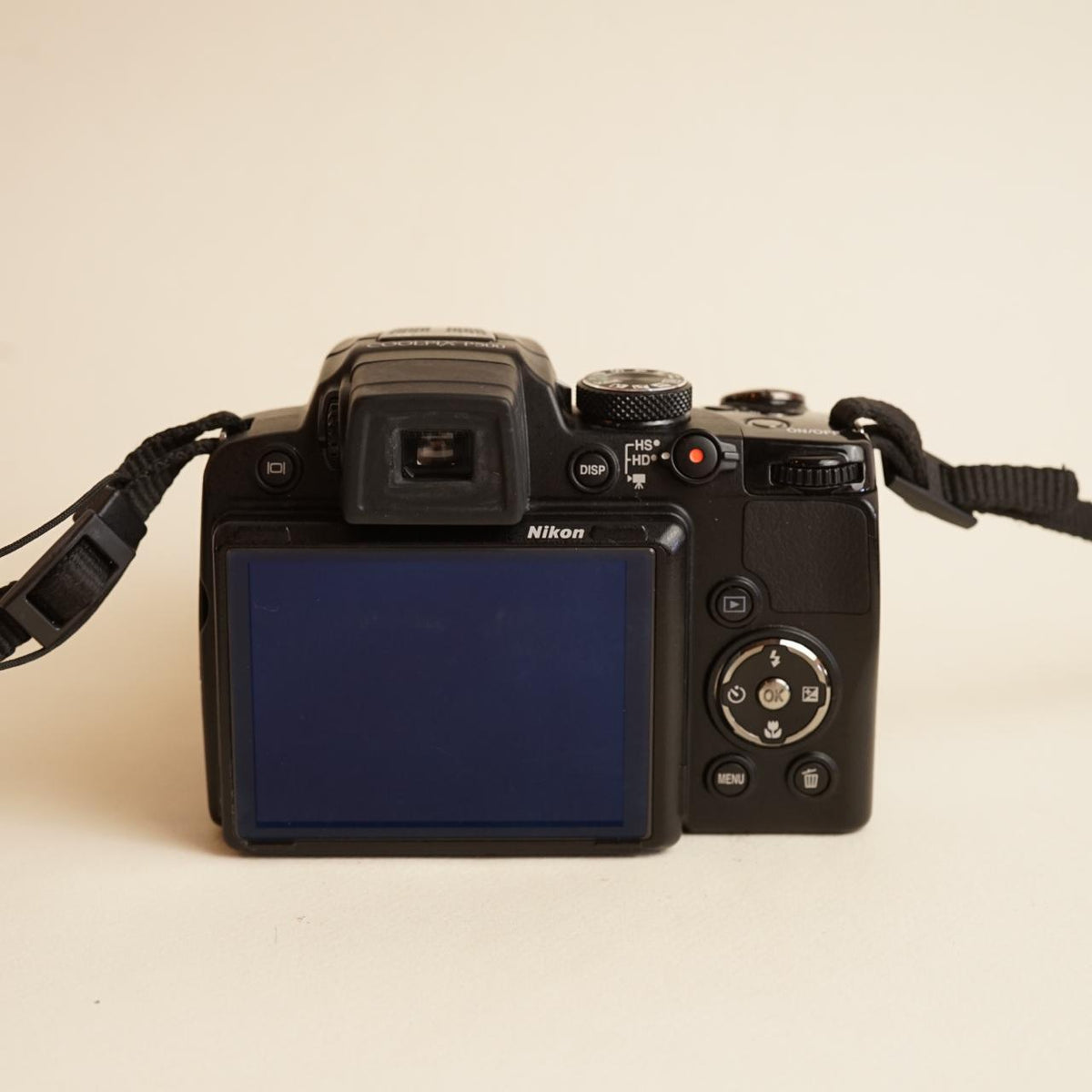 Nikon Coolpix P500 Digital Camera | 12.1MP | Tested & Working | Black