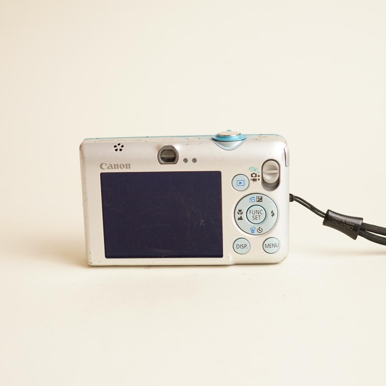 Canon PowerShot SD1200 IS Digital Camera | 10MP | Tested & Working | Blue