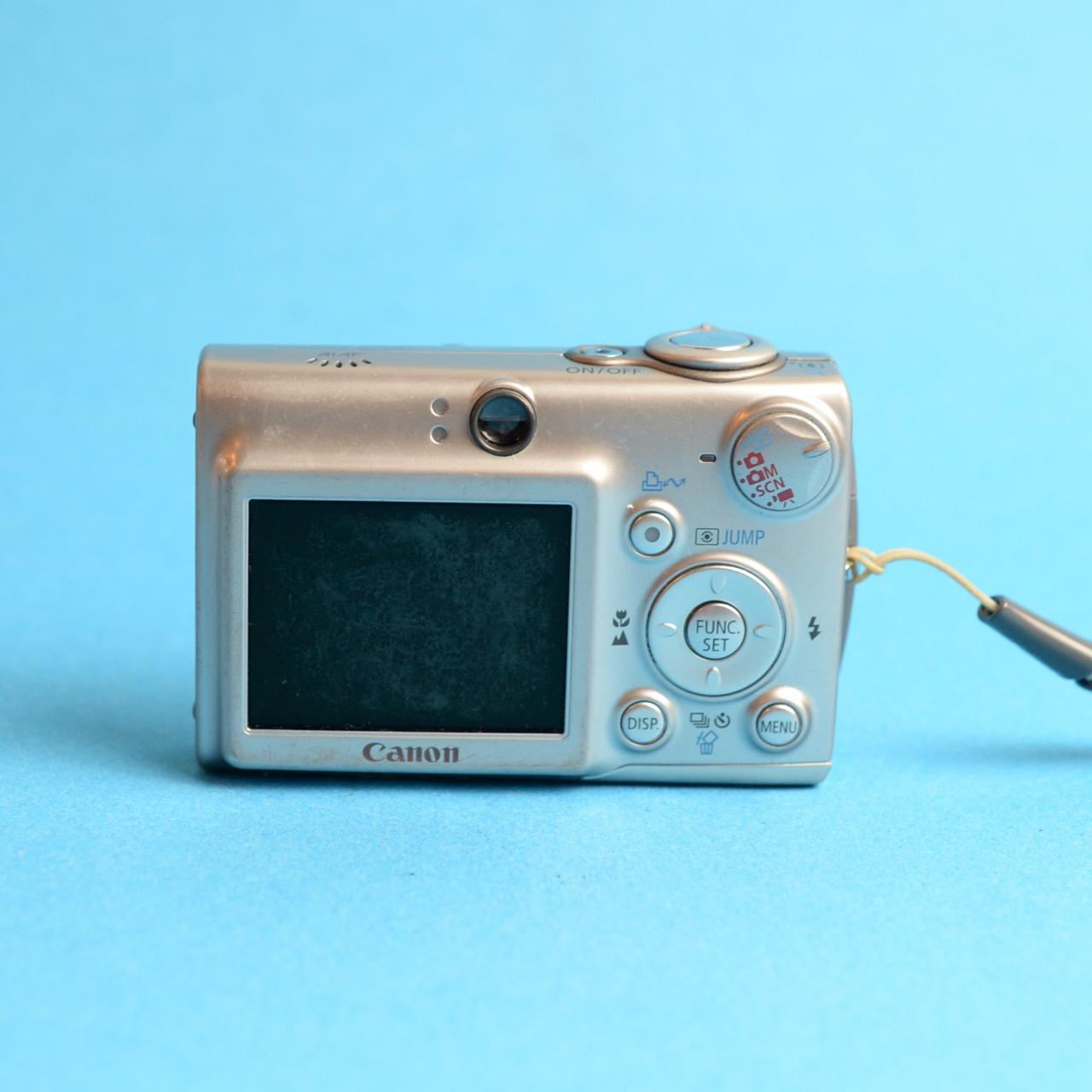Canon PowerShot SD500 Digital Camera | 7.1MP | Tested & Working | Silver