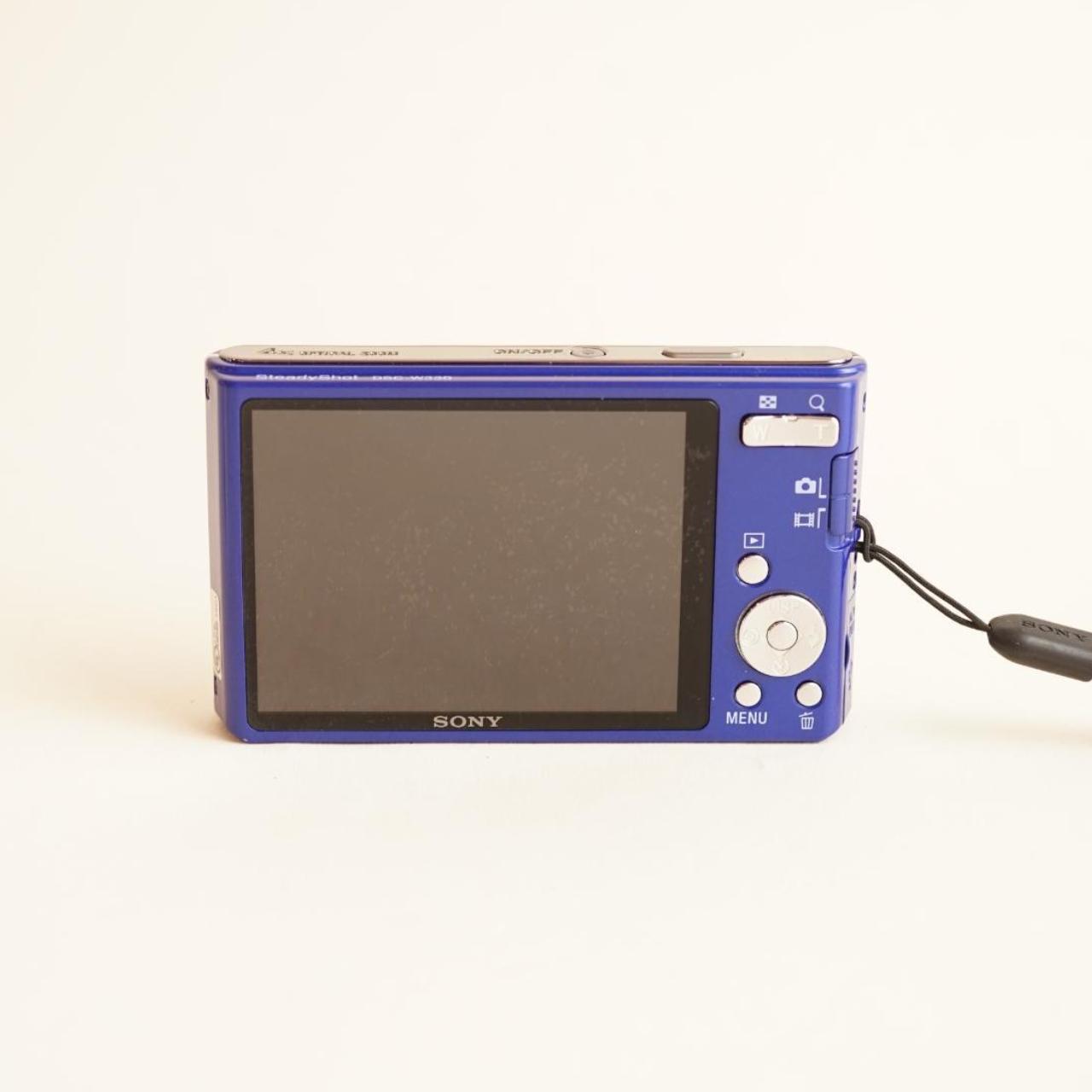 Sony CyberShot DSC-W330 Digital Camera | 14.1MP | Tested & Working | Blue