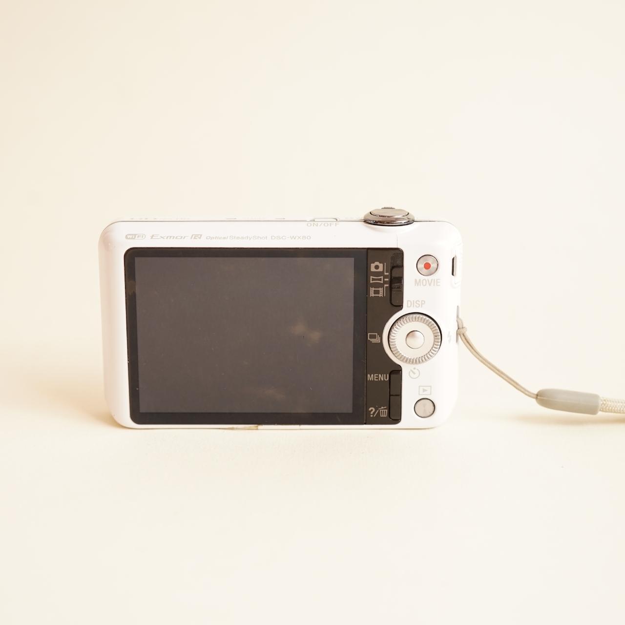 Sony CyberShot DSC-WX80 Digital Camera | 16.2MP | Tested & Working |