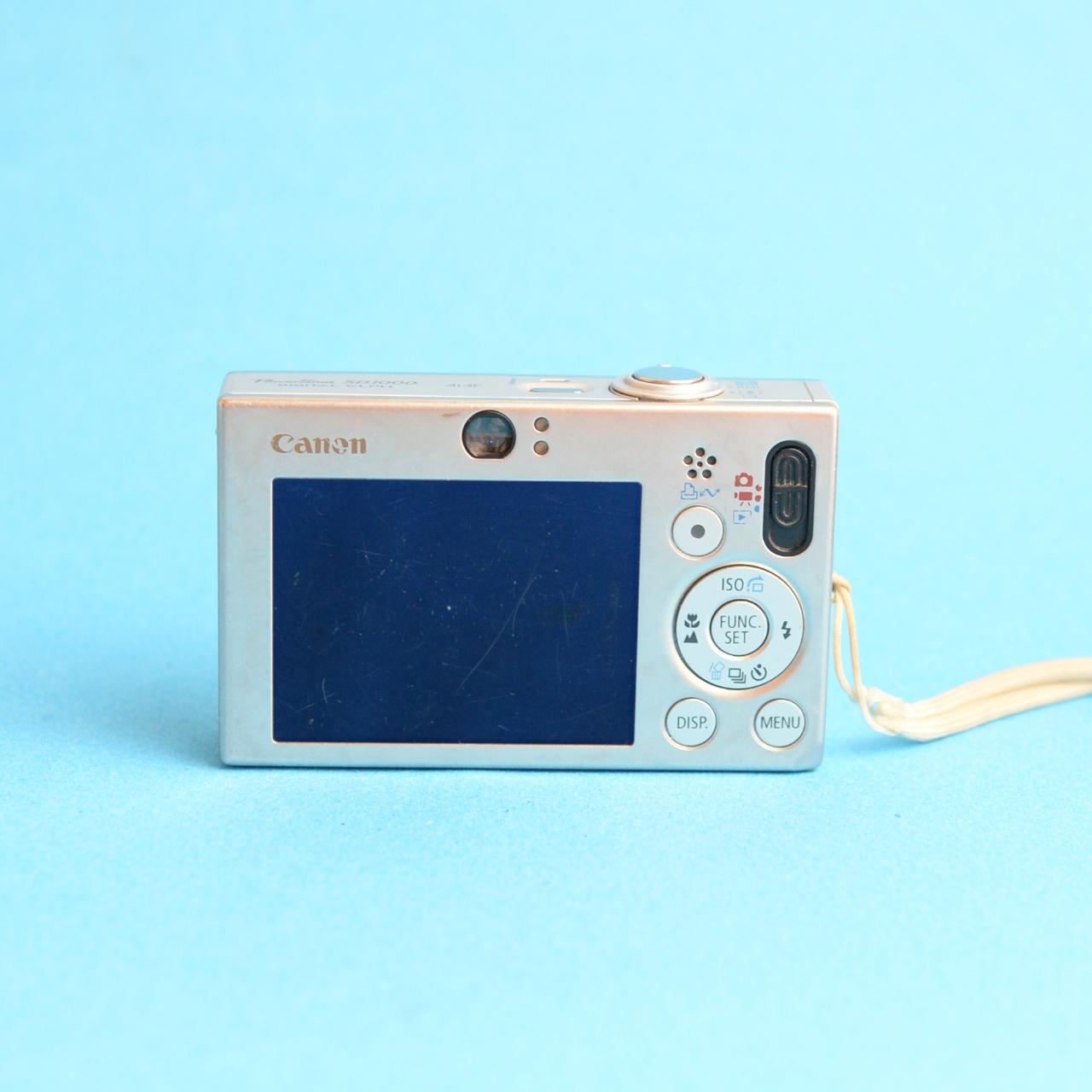 Canon PowerShot SD1000 Digital Camera | 7.1MP | Tested & Working | Silver