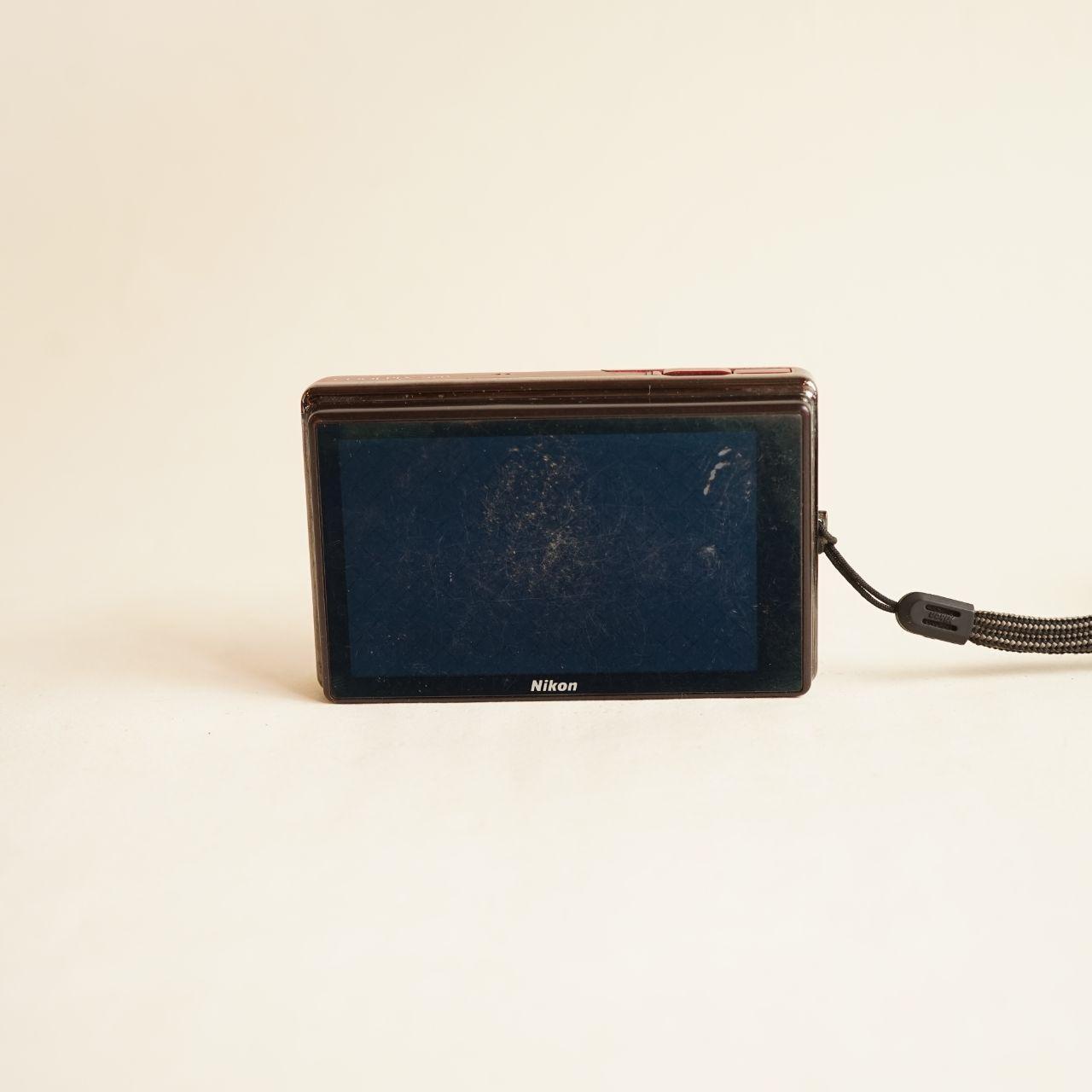 Nikon Coolpix S70 Digital Camera | 12.1MP | Tested & Working | Red