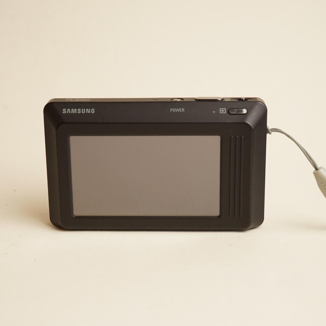 Samsung TL220 Digital Camera | 12.2MP | Tested & Working | Black w/ Red Trim