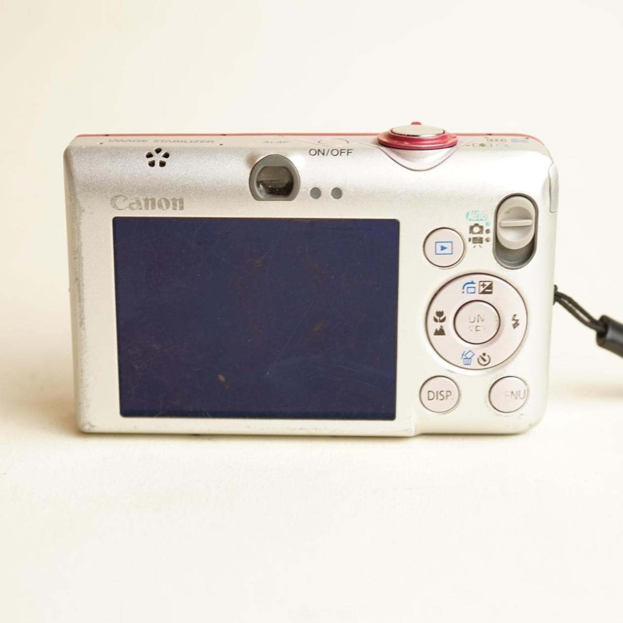 Canon PowerShot SD1200 IS Digital Camera | 10.0MP | Tested & Working w/Warranty | Pink