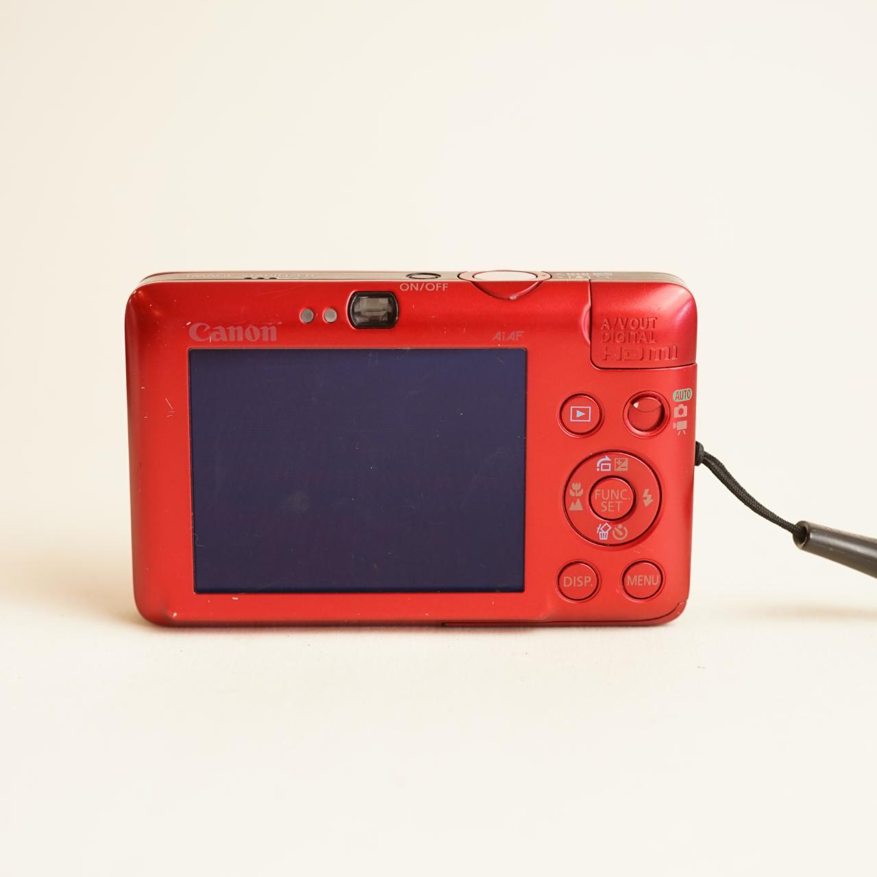 Canon PowerShot SD780 IS Digital Camera | 12.1MP | Tested & Working | Red