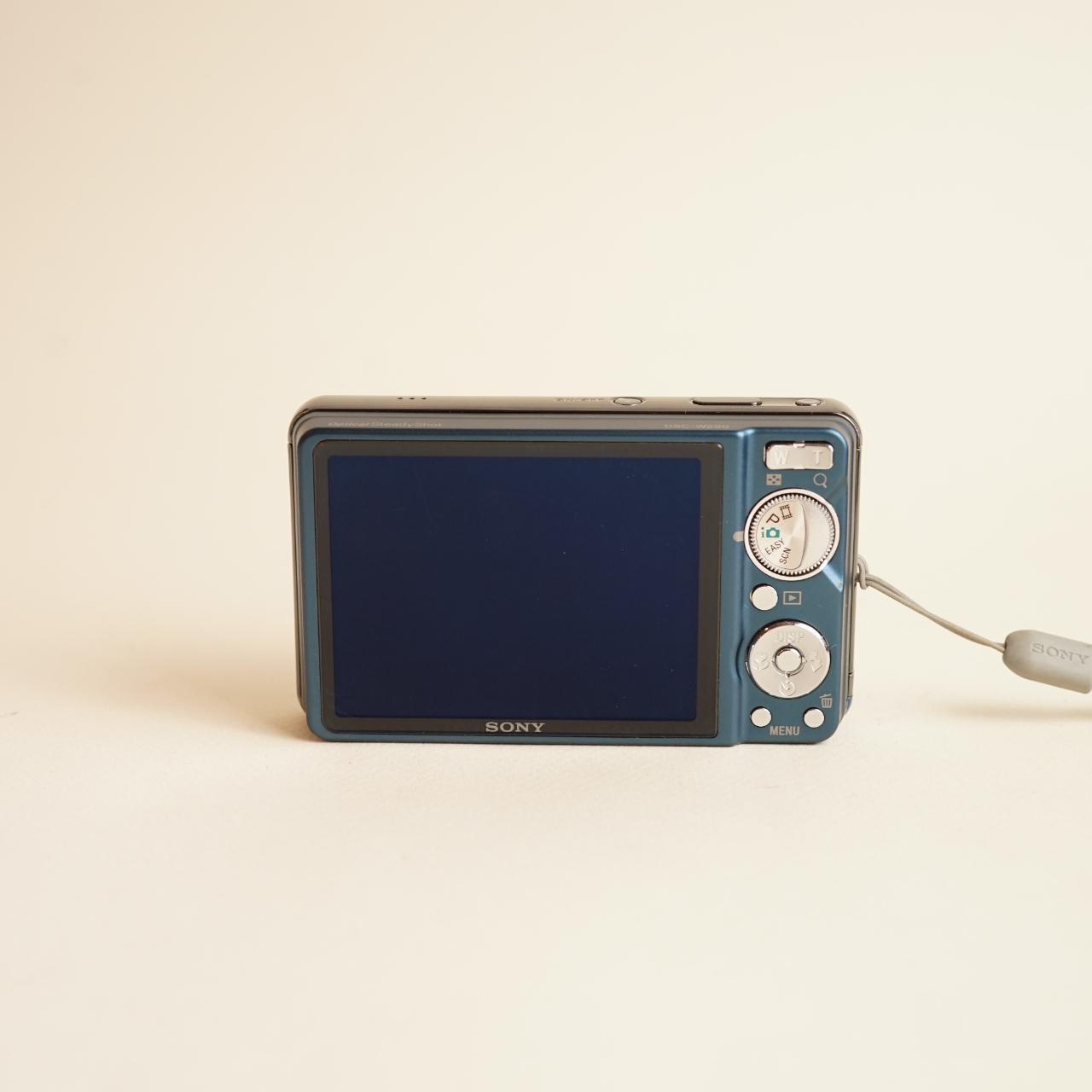 Sony CyberShot DSC-W290 Digital Camera | 12.1MP | Tested & Working | Blue