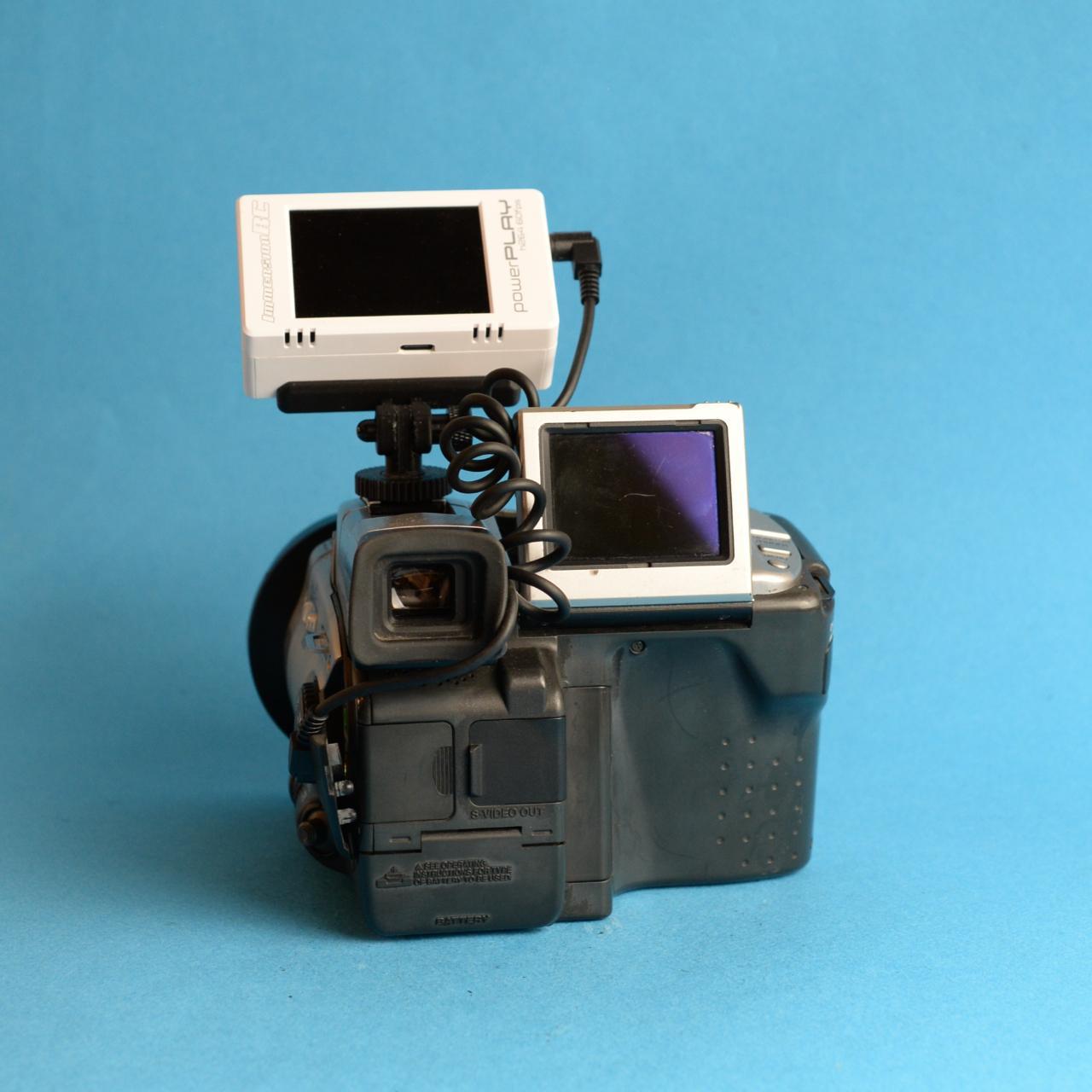 Canon Optura Tapeless Camcorder Setup Fisheye Lens | Camcorder | Tested & Working | Silver