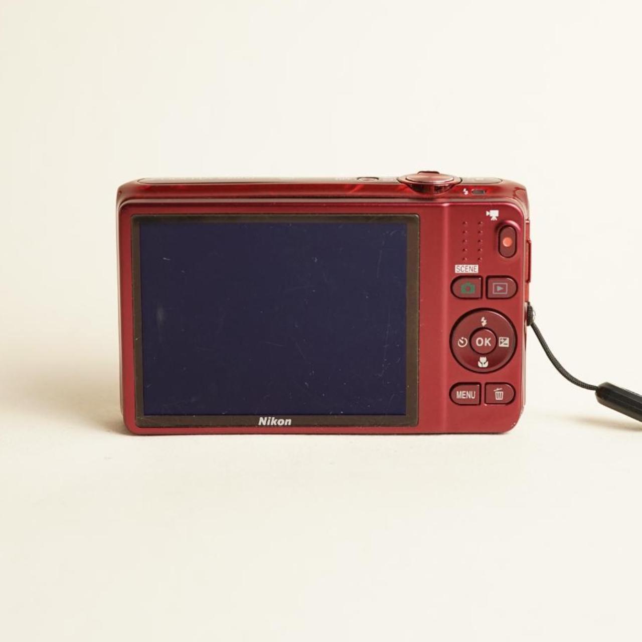 Nikon Coolpix S6500 Digital Camera | 16MP | Tested & Working | Red