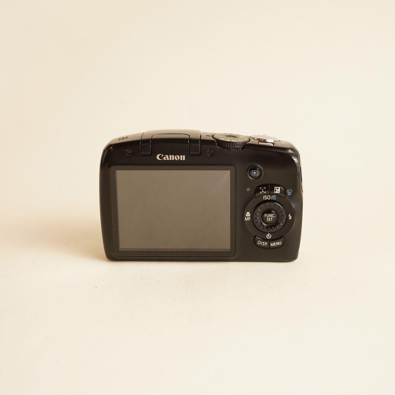 Canon PowerShot SX120 IS Digital Camera | 10MP | Tested & Working | Black