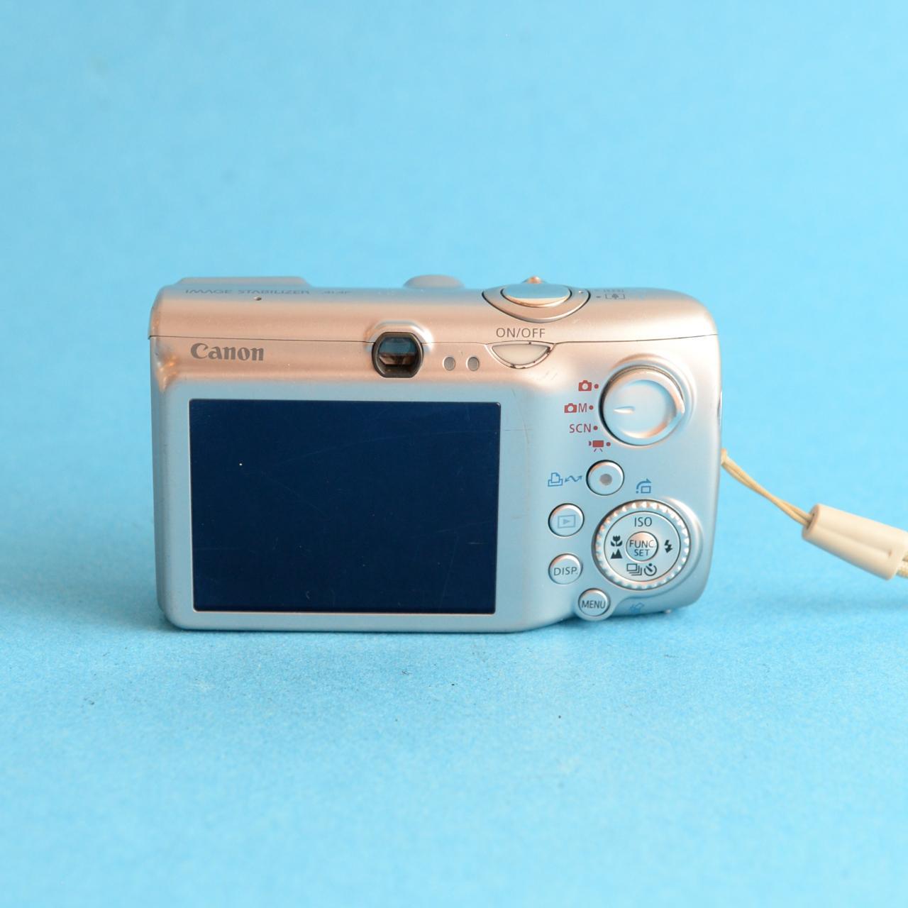 Canon PowerShot SD890 IS Digital Camera | 10MP | Tested & Working | Silver