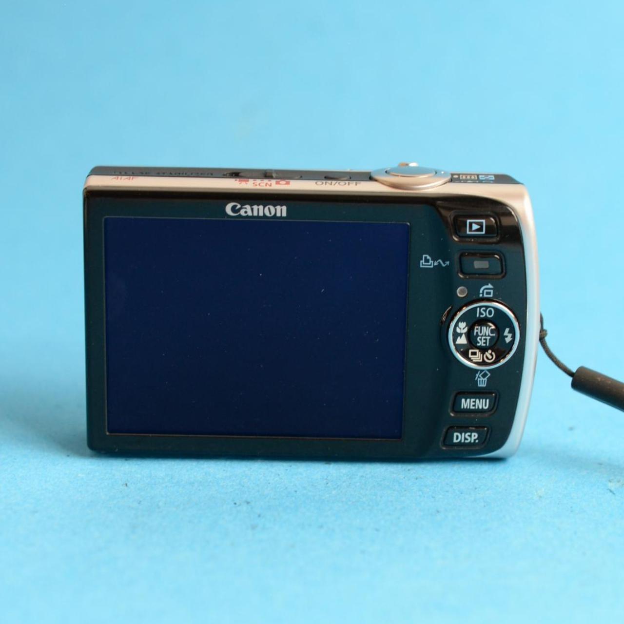 Canon PowerShot SD870 IS Digital Camera | 8.0MP | Tested & Working | Silver