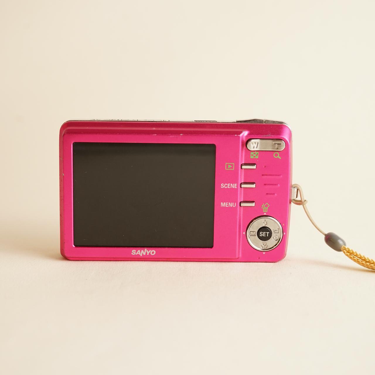 Sanyo VPC-X1250 Digital Camera | 12.1MP | Tested & Working | Pink