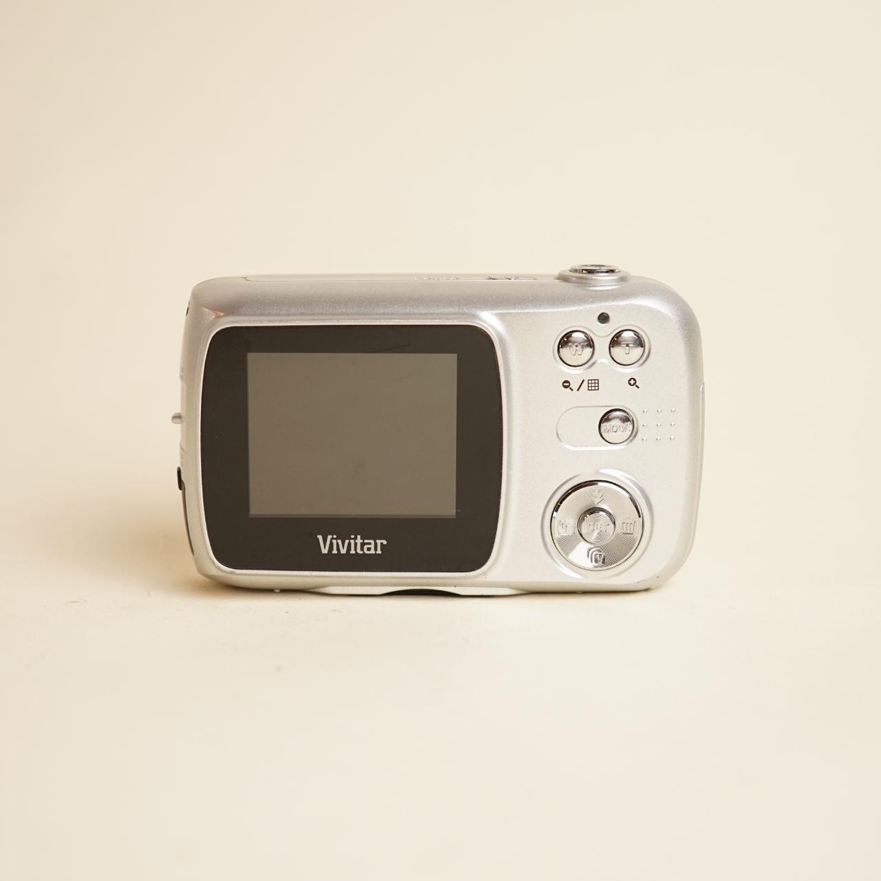 Vivitar Vivicam 9112 Digital Camera | 9.1MP | Tested & Working | Silver