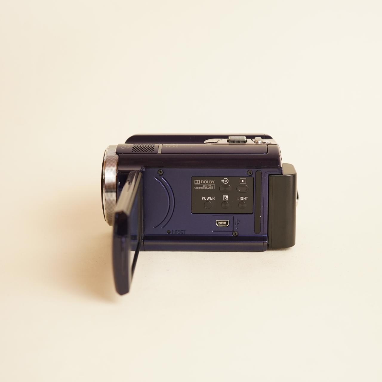 Sony Handycam DCR-SR68 Camcorder | Tested & Working | Blue