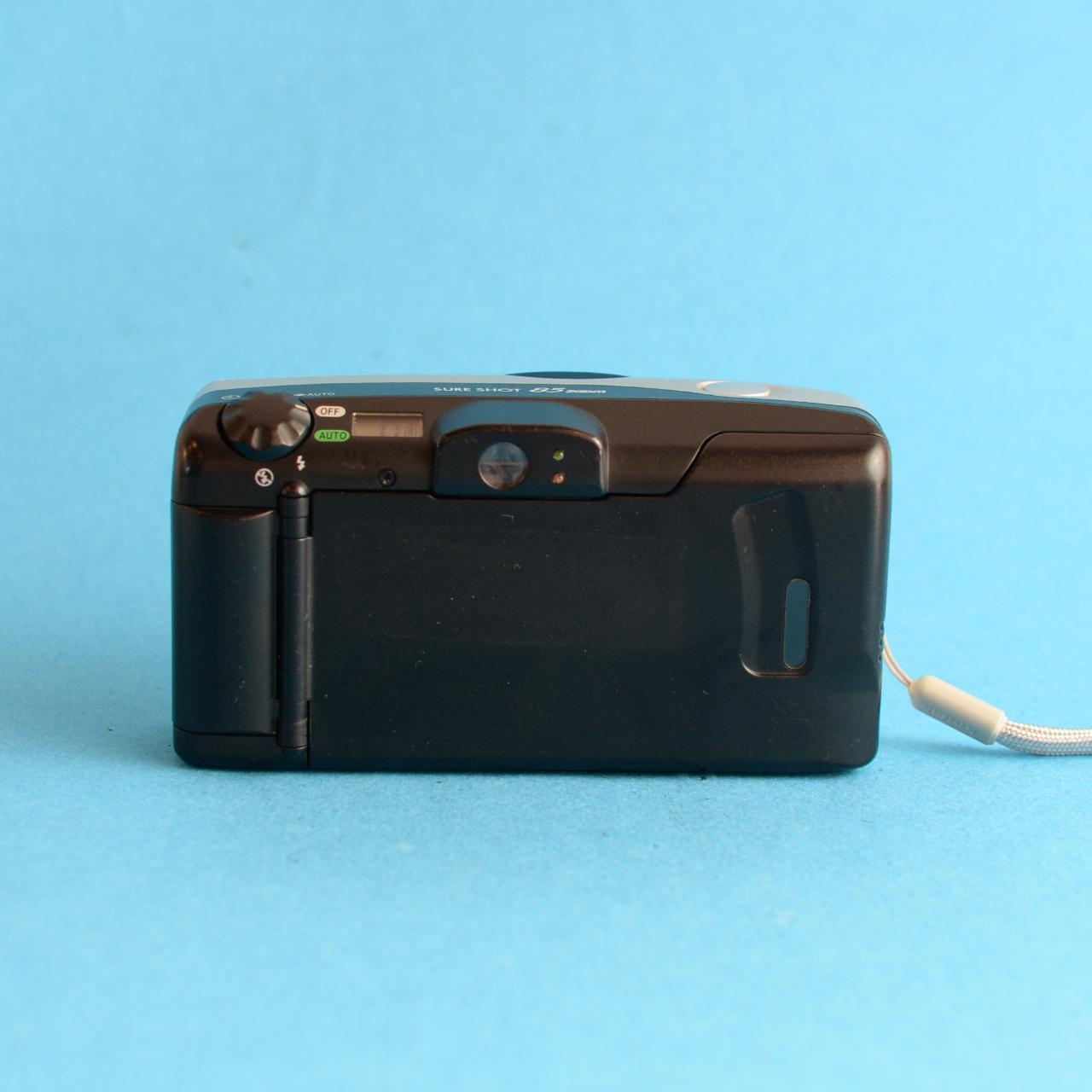 Canon SureShot 85 Zoom Film Camera | 35mm Point & Shoot | Tested & Working | Silver