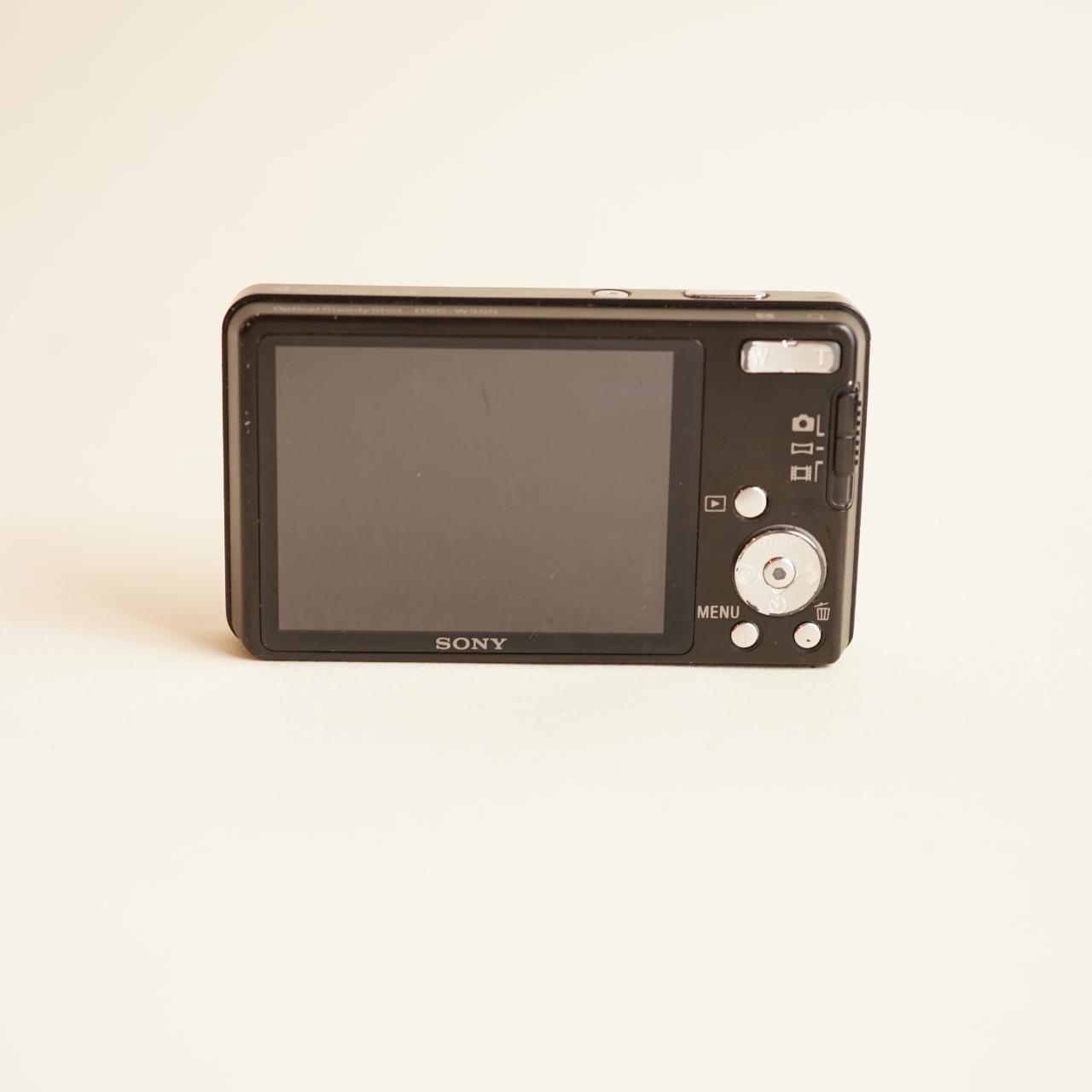 Sony CyberShot DSC-W350 Digital Camera | 14.1MP | Tested & Working | Black