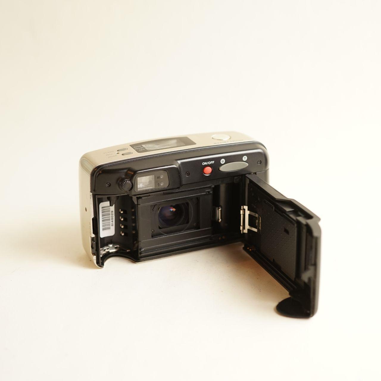 Samsung Maxima 1450AF Film Camera | 35mm Point & Shoot | Tested & Working | Cream