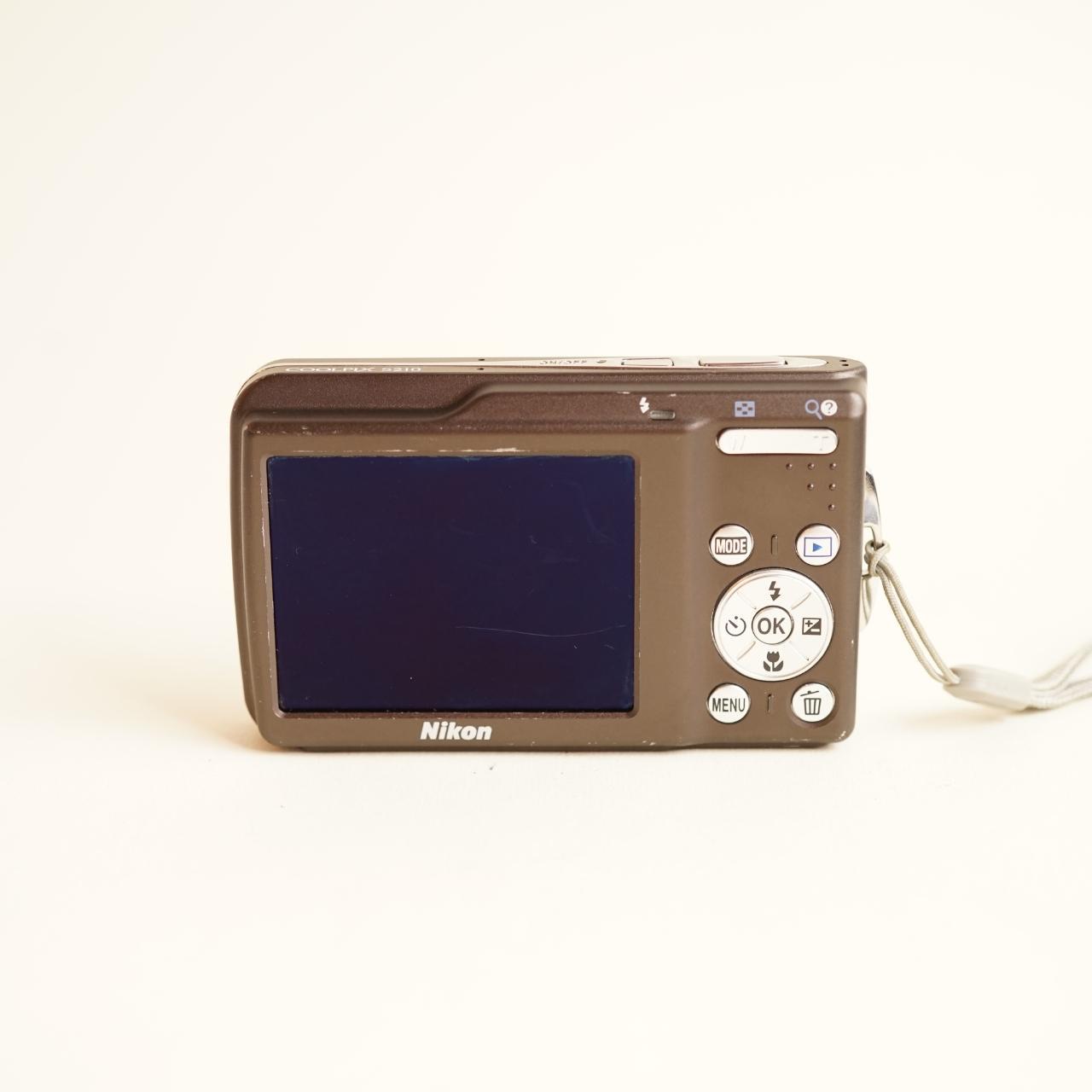 Nikon Coolpix S210 Digital Camera | 8MP | Tested & Working | Brown