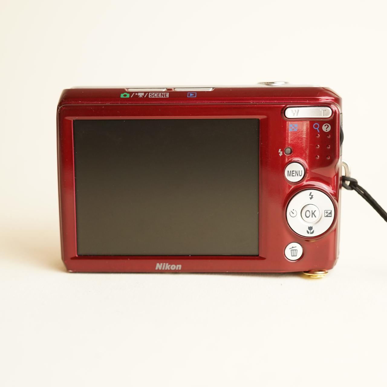 Nikon Coolpix L20 Digital Camera | 10MP | Tested & Working | Red