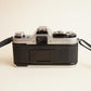 Canon AE-1 Film Camera | 35mm SLR Camera w/ 50mm Lens | Tested & Working | Black & Silver