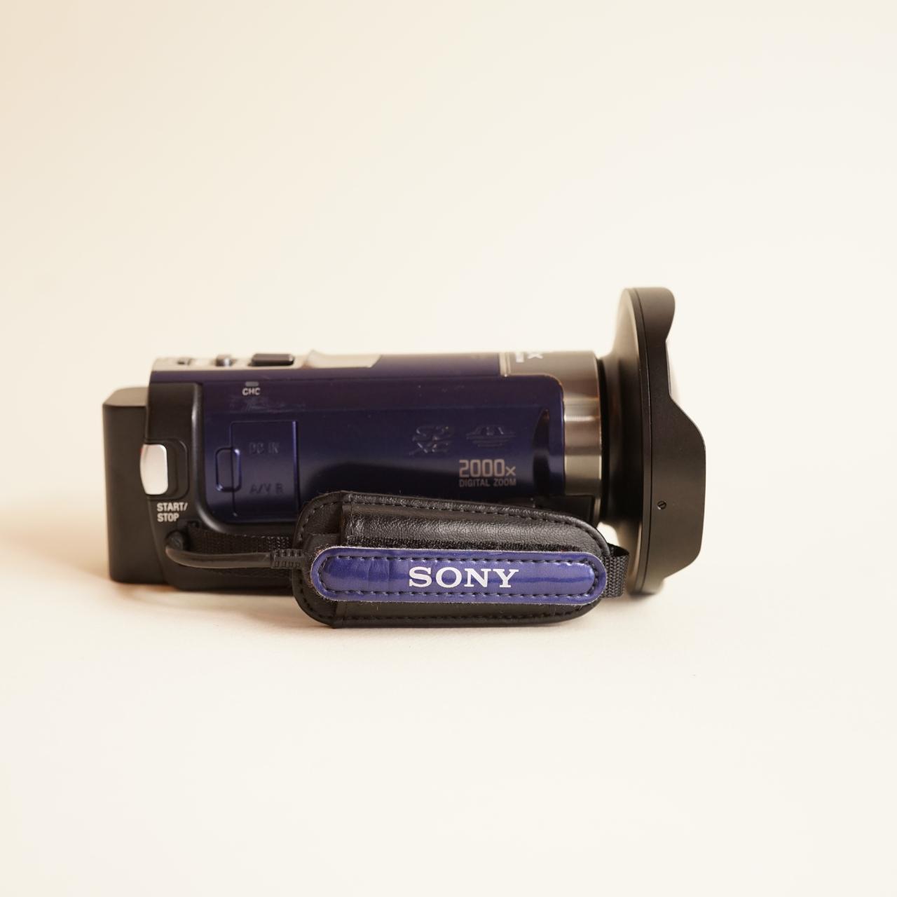 Sony Handycam DCR-SX45 Digital Camcorder | 3MP Stills | Tested & Working | Blue